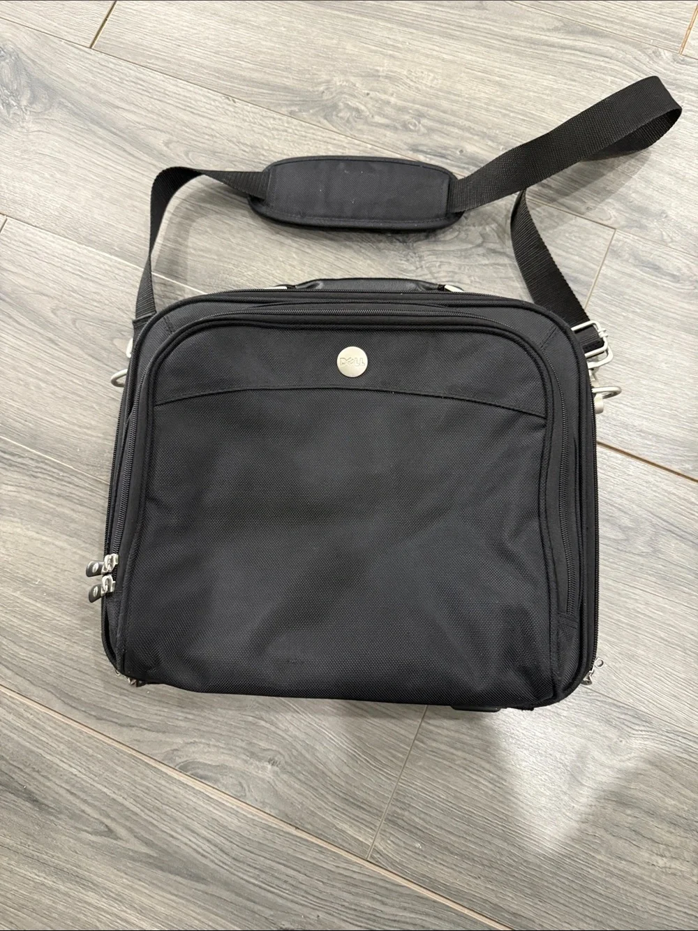 Black Men’s Crossbody Travel Bag